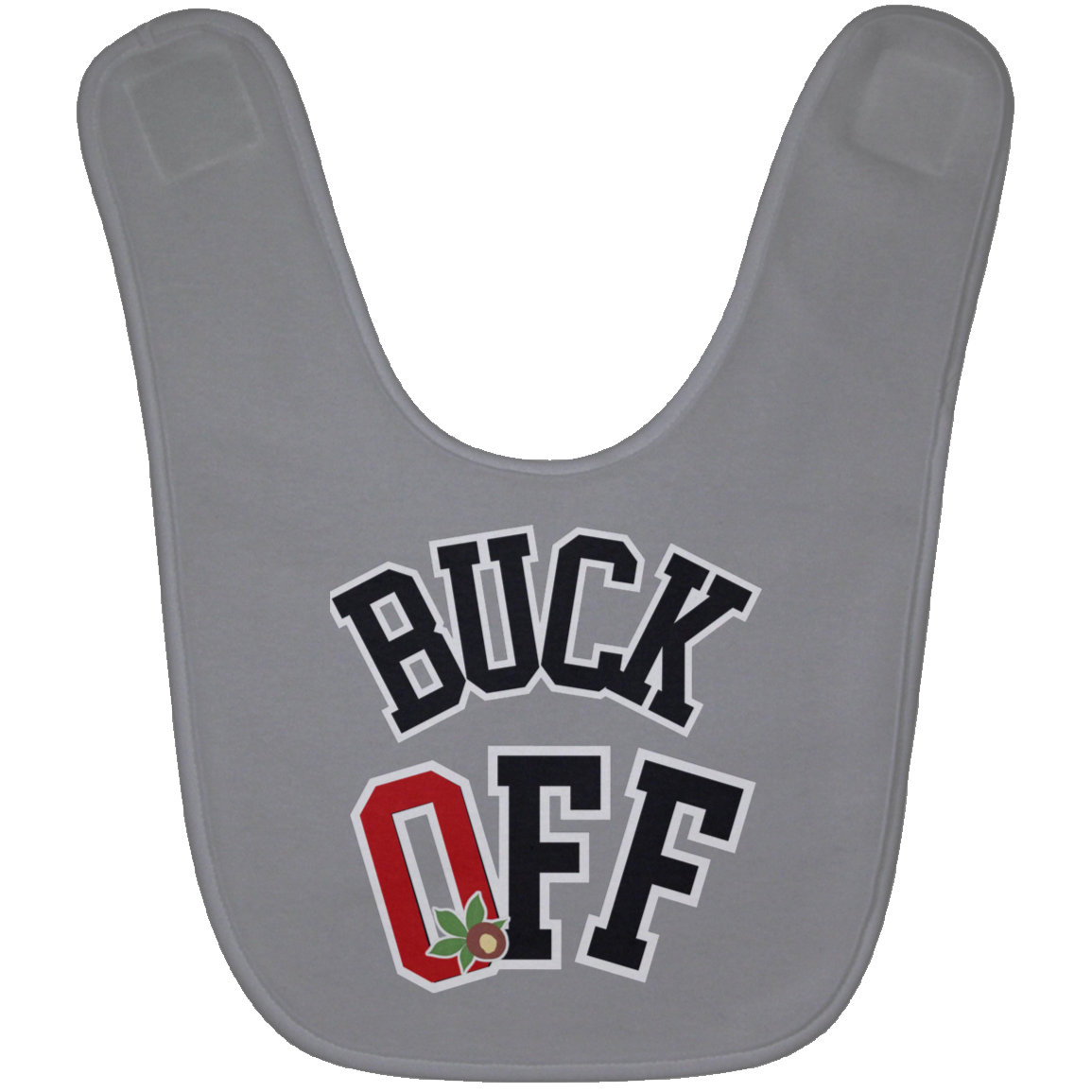 BUCKOFF Ohio State Baby Bib