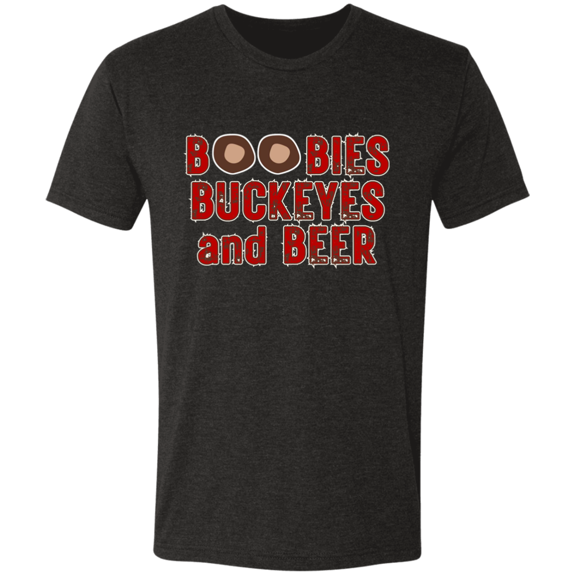 BOOBS Ohio State Men's Triblend T-Shirt