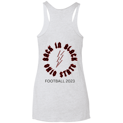 BNB Ohio State Ladies' Triblend Racerback Tank