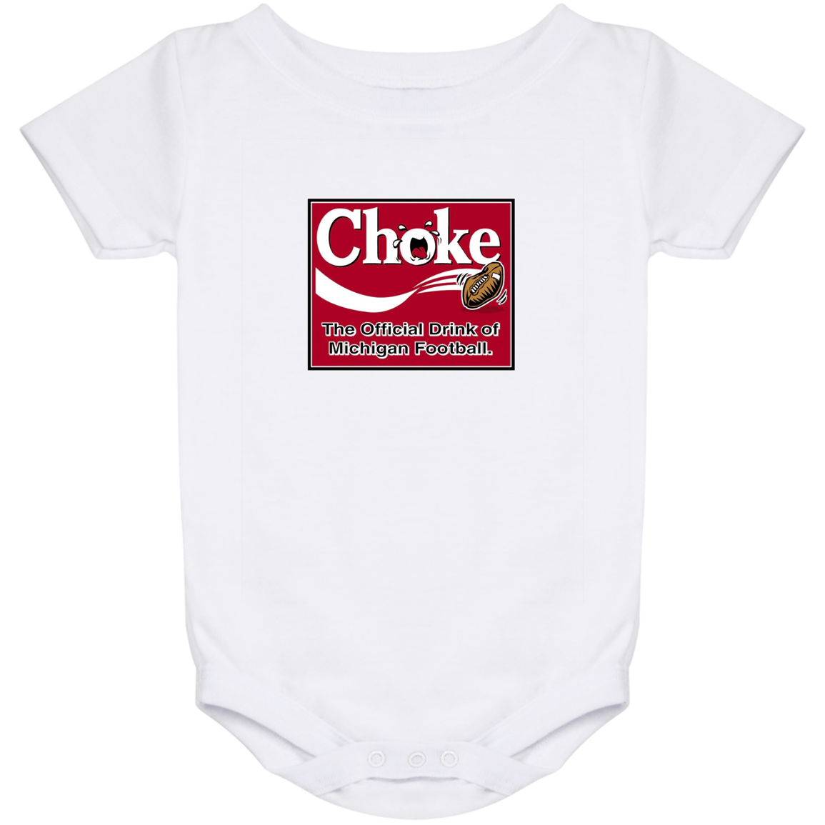 CHOKE Ohio State Baby Onesie 24 Month