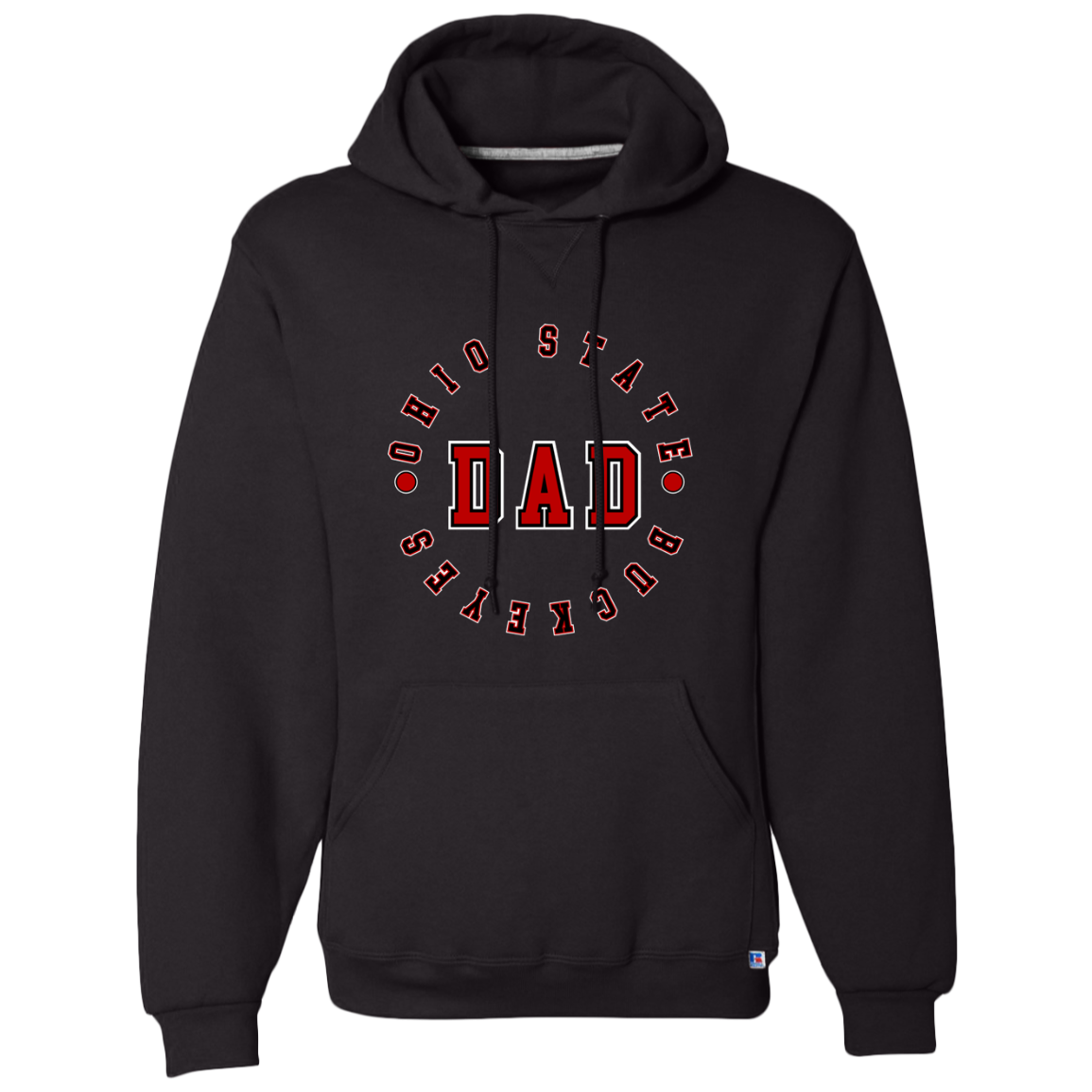 DAD Ohio State Dri-Power Fleece Pullover Hoodie