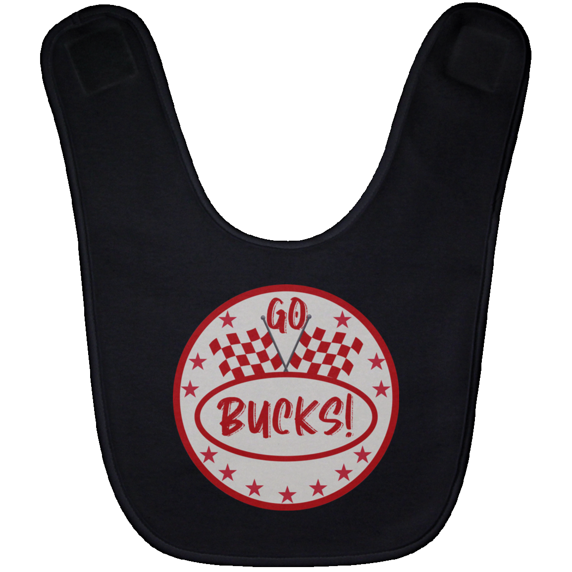 FINISH Ohio State Baby Bib