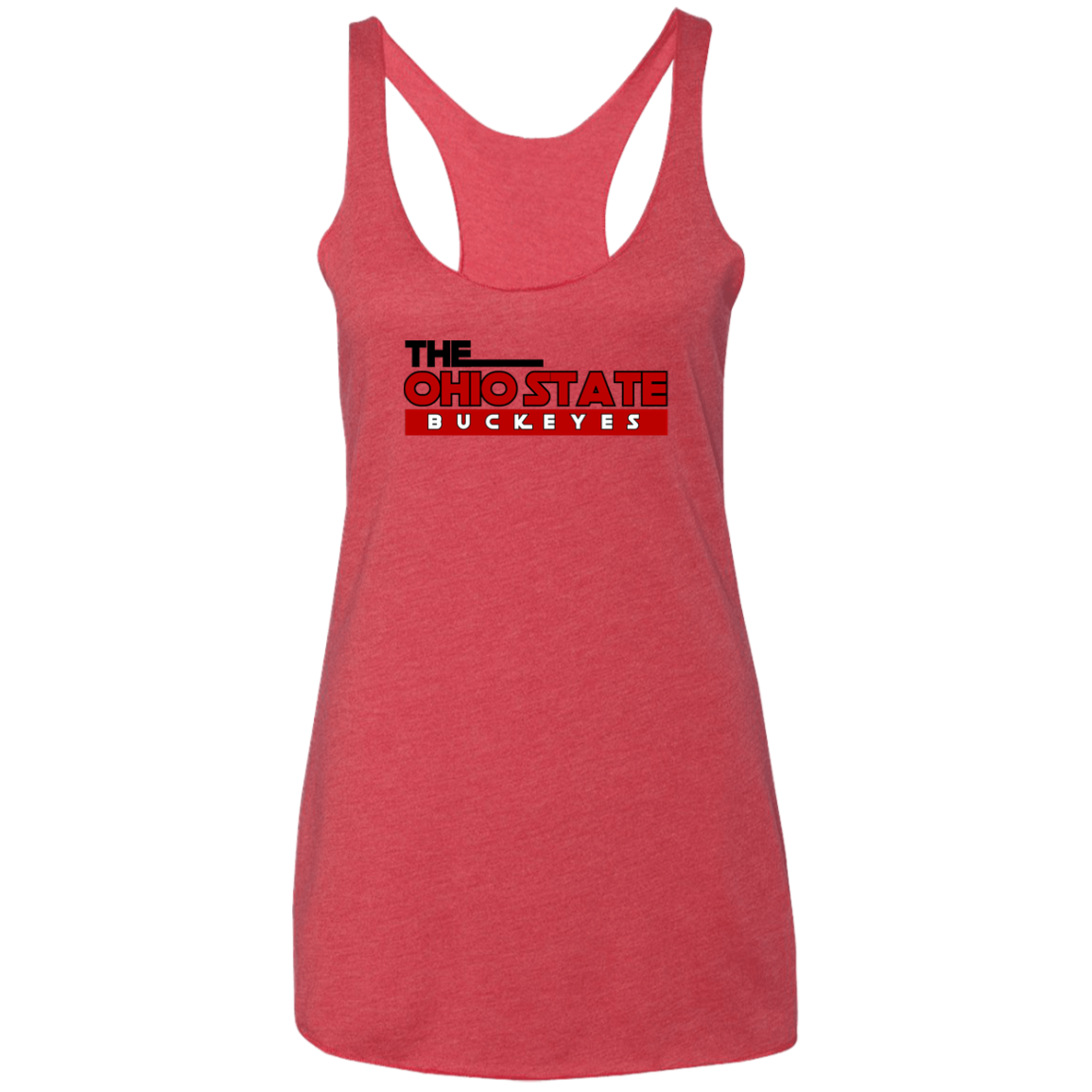 B2TF Ohio State Ladies' Triblend Racerback Tank