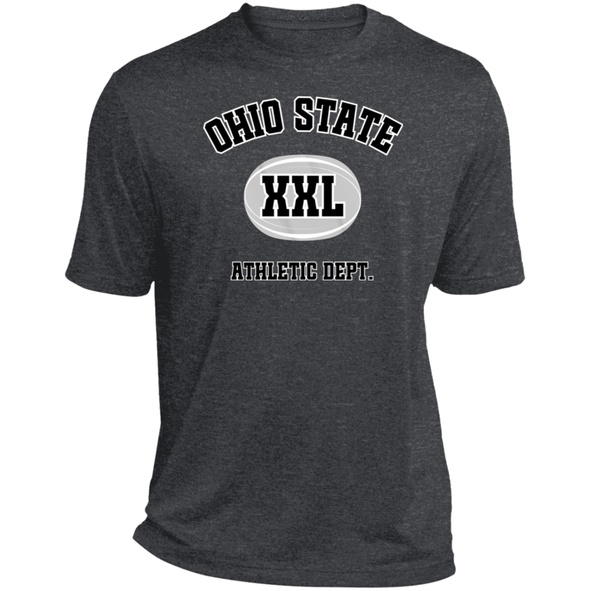 ATHLETICS Ohio State Heather Performance Tee