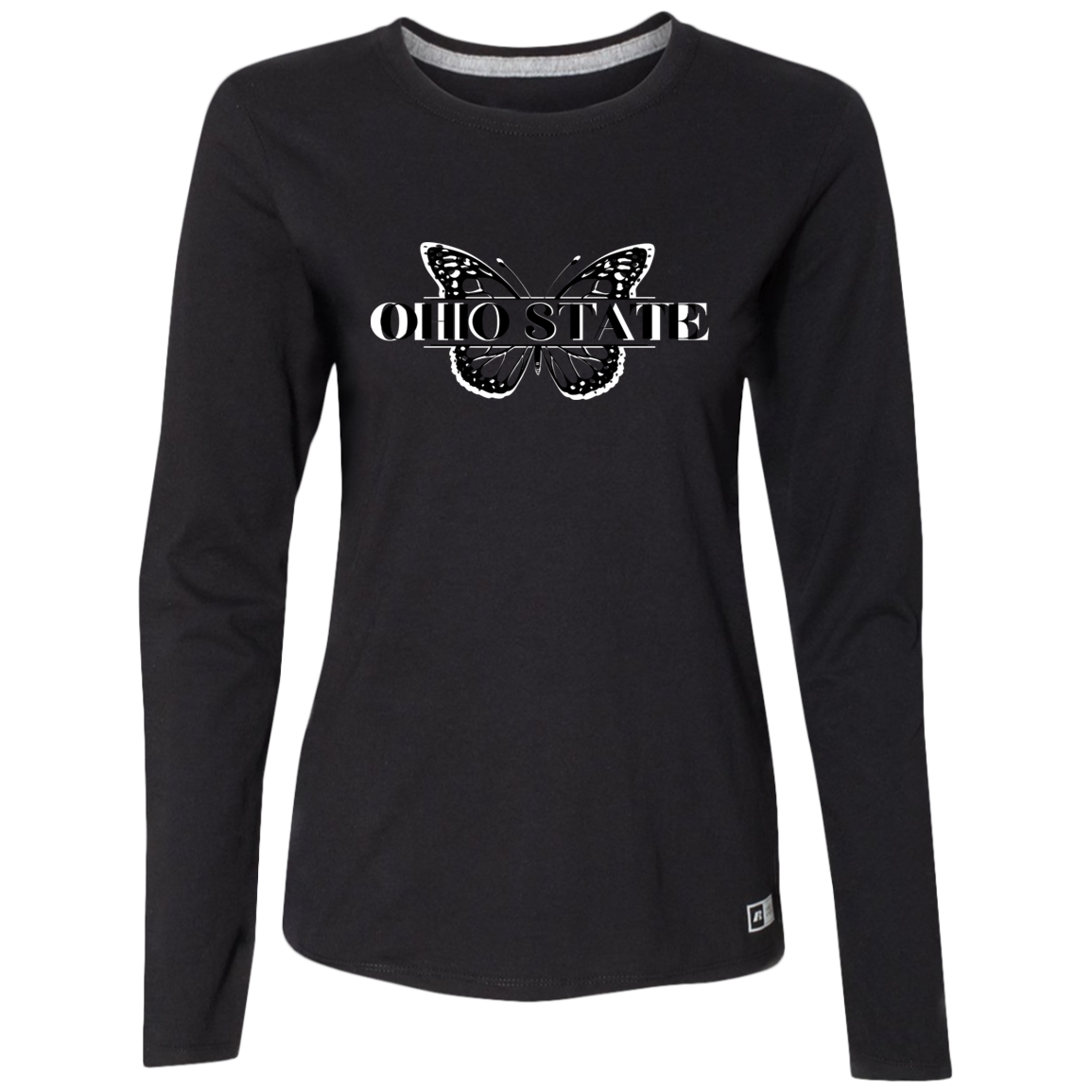 BUTTERLY Ohio State Ladies’ Essential Dri-Power Long Sleeve Tee