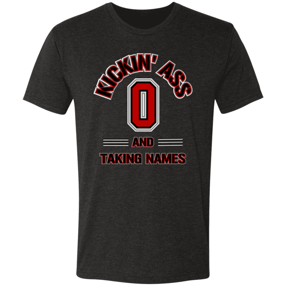 KICKIN Ohio State Men's Triblend T-Shirt