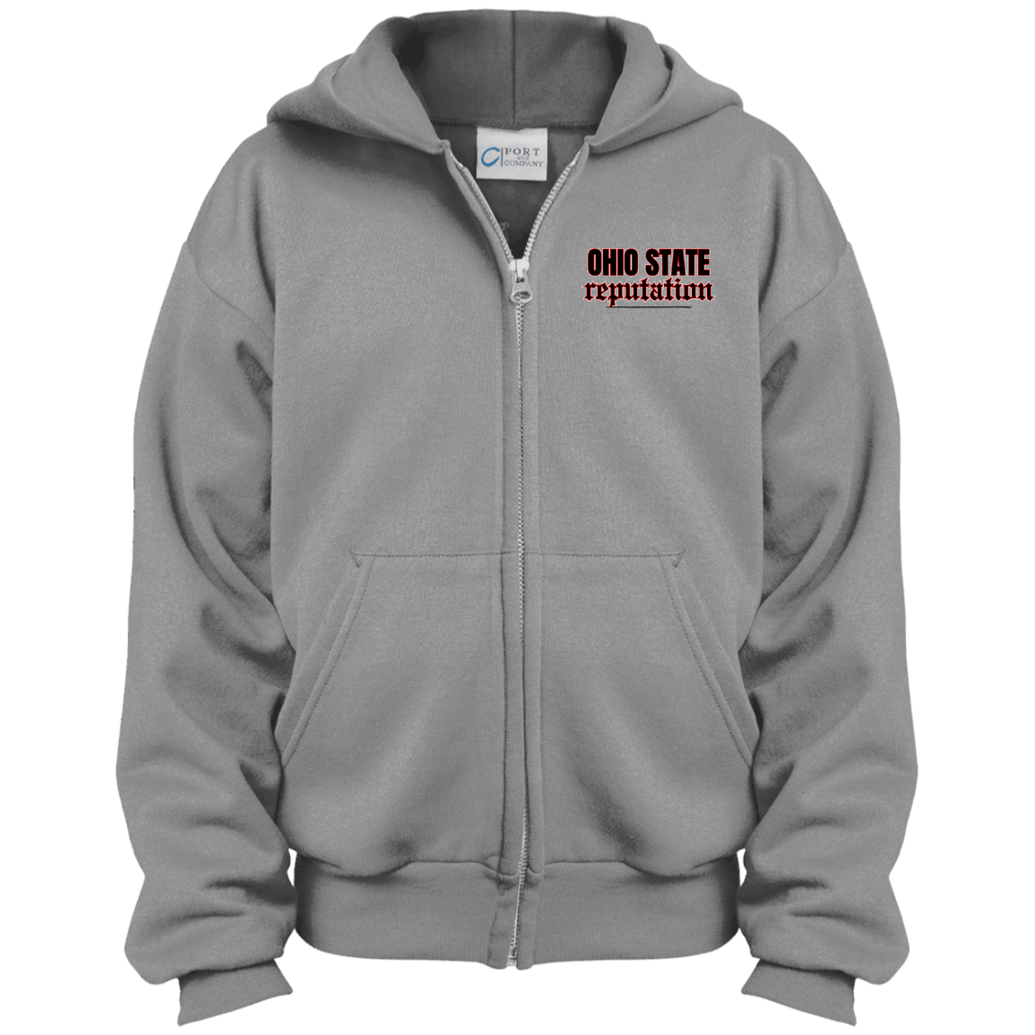 REPUTATION Ohio State Youth Full Zip Hoodie