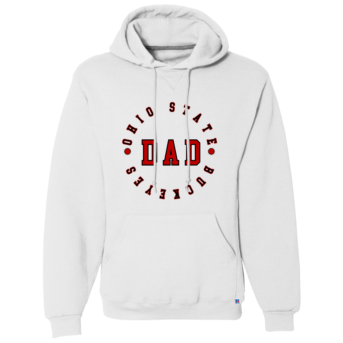 DAD Ohio State Dri-Power Fleece Pullover Hoodie