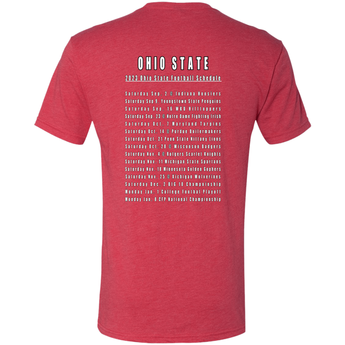 PJOHIO Ohio State Men's Triblend T-Shirt