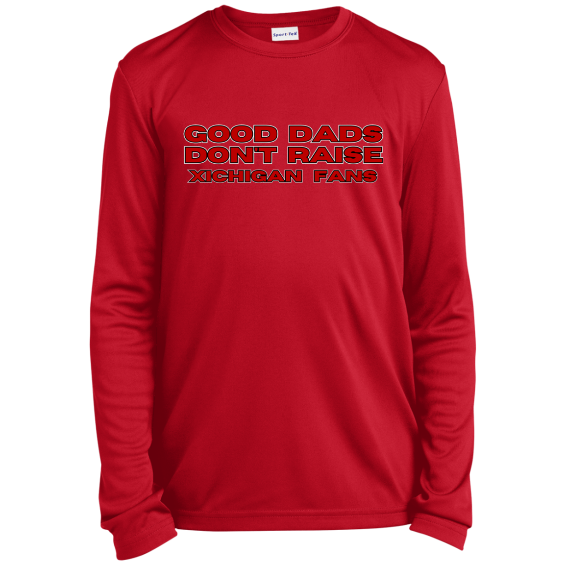 GOODDADS Ohio State Youth Long Sleeve Performance Tee