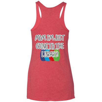 LIBRARY Ohio State Ladies' Triblend Racerback Tank