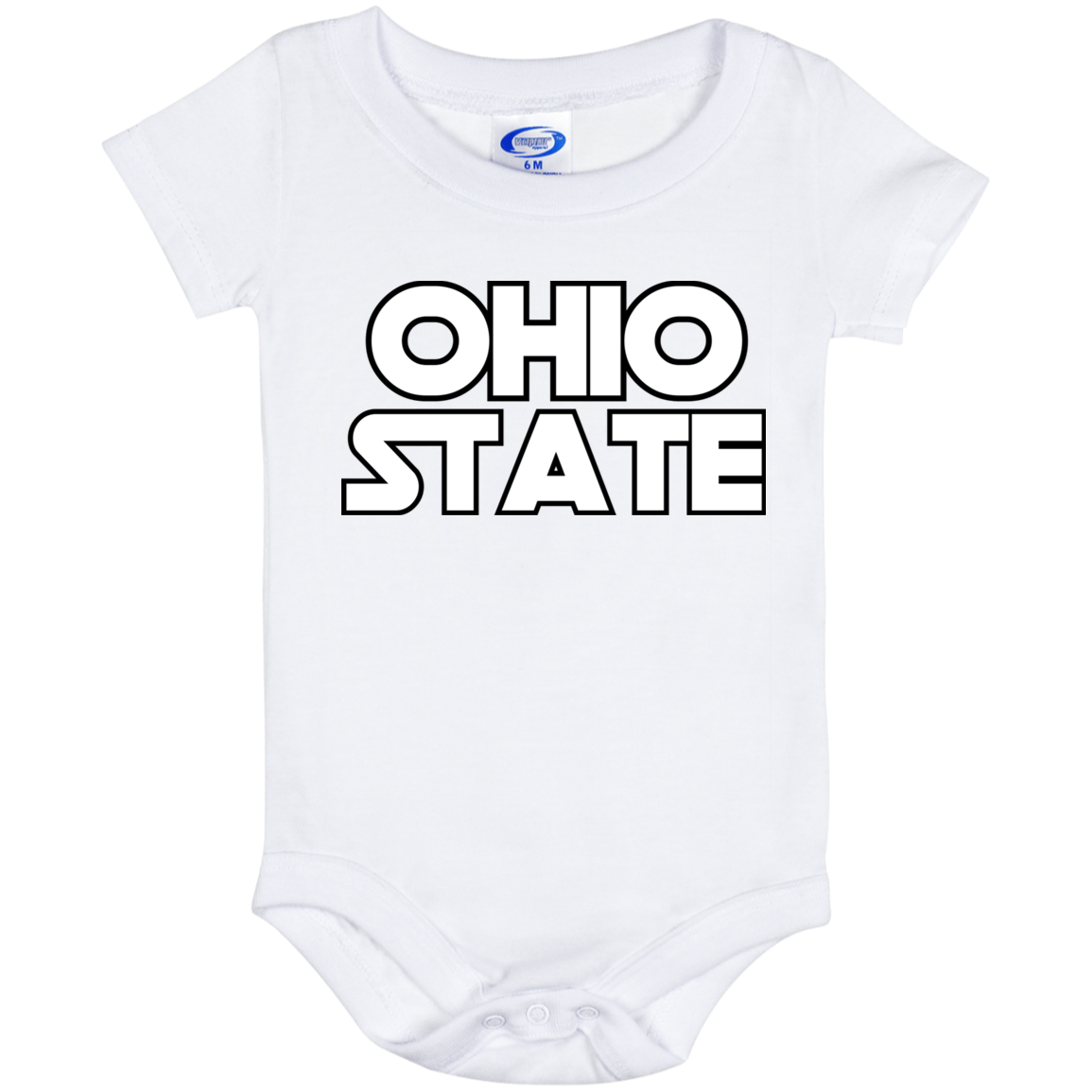 STAR Ohio State Baby Onesie 6 Month