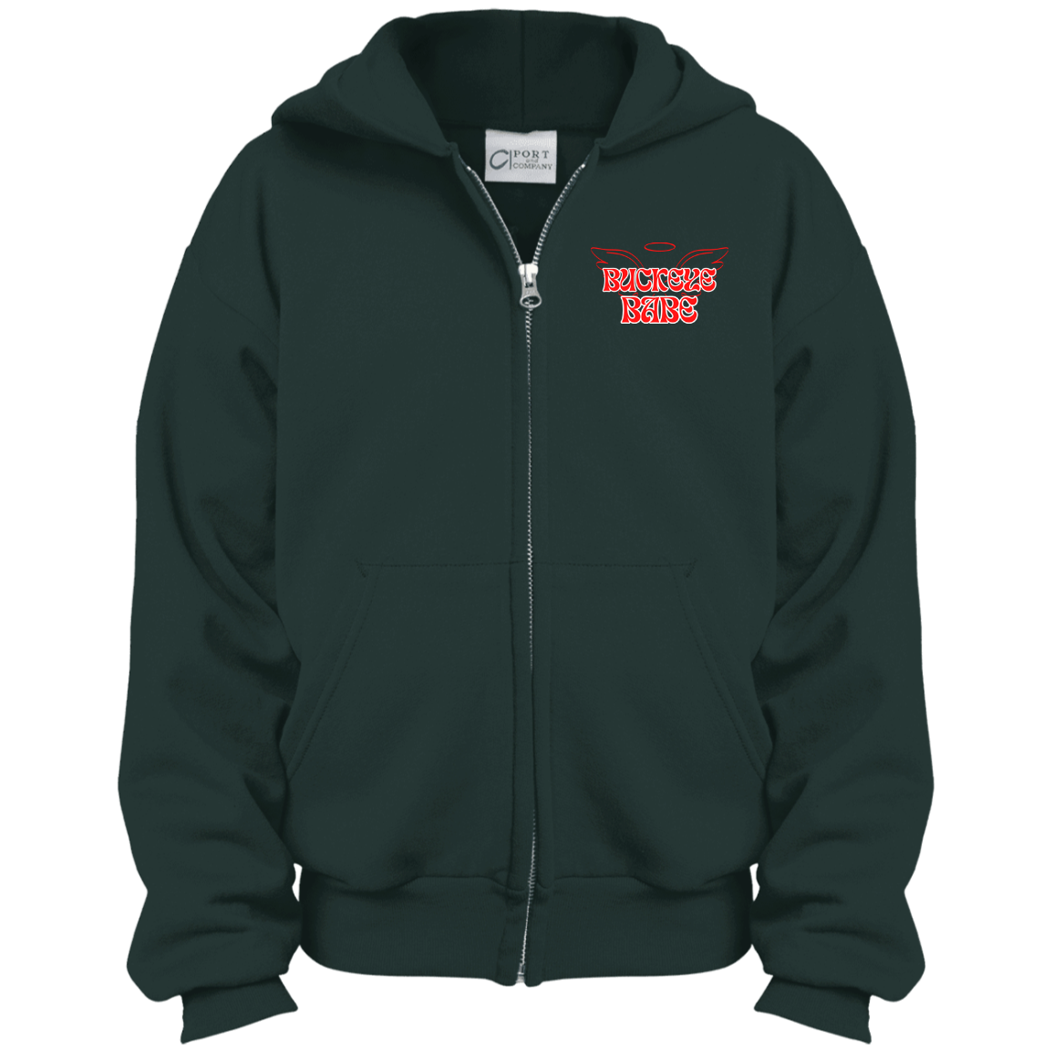 BABE Ohio State Youth Full Zip Hoodie