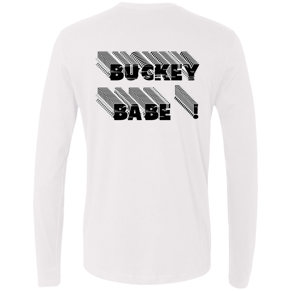 BUCKEYEBABE Ohio State Men's Premium LS