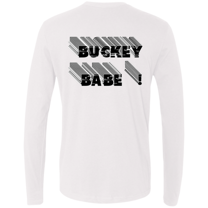 BUCKEYEBABE Ohio State Men's Premium LS