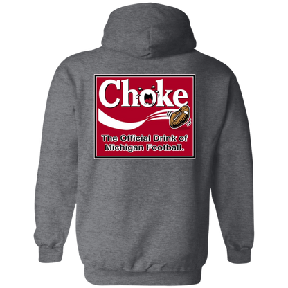 MICHIGAN CHOKE Ohio State Women's Zip Up Hooded Sweatshirt