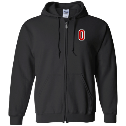 KICKIN Ohio State Zip Up Hooded Sweatshirt