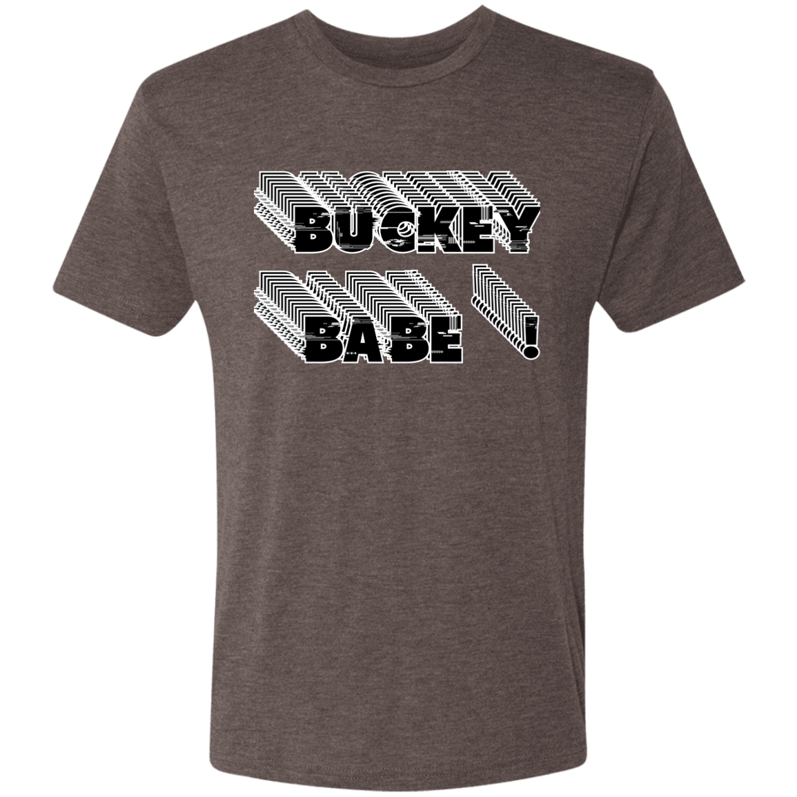 BUCKEYEBABE Ohio State Men's Triblend T-Shirt