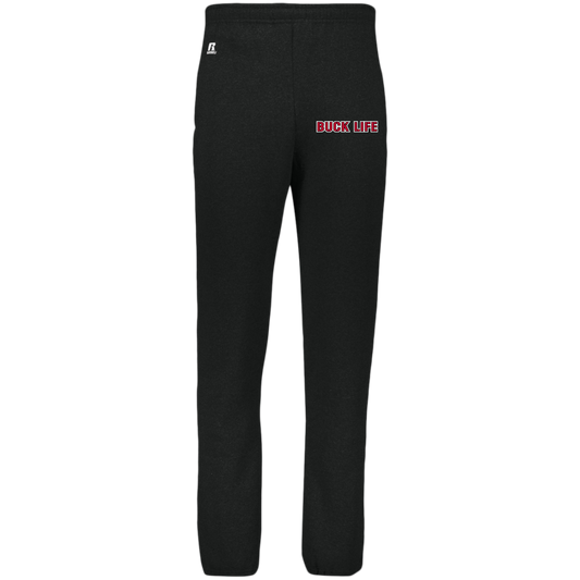 BUCKLIFE Ohio State Dri-Power Closed Bottom Pocket Sweatpants