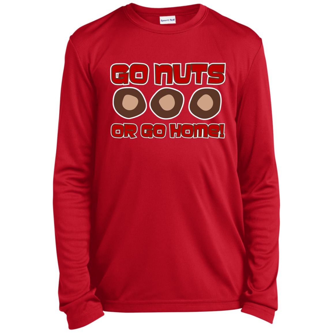 GONUTS Ohio State Youth Long Sleeve Performance Tee