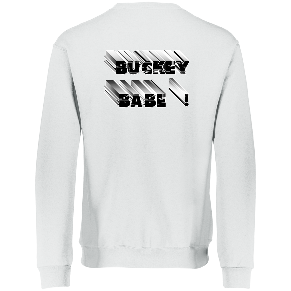 BUCKEYEBABE Ohio State Dri-Power Fleece Crewneck Sweatshirt