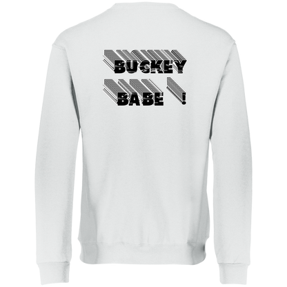 BUCKEYEBABE Ohio State Dri-Power Fleece Crewneck Sweatshirt