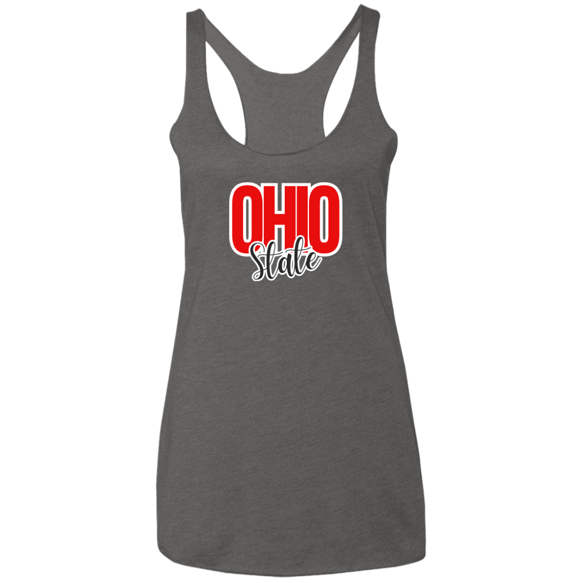 OHSTATE Ohio State Ladies' Triblend Racerback Tank