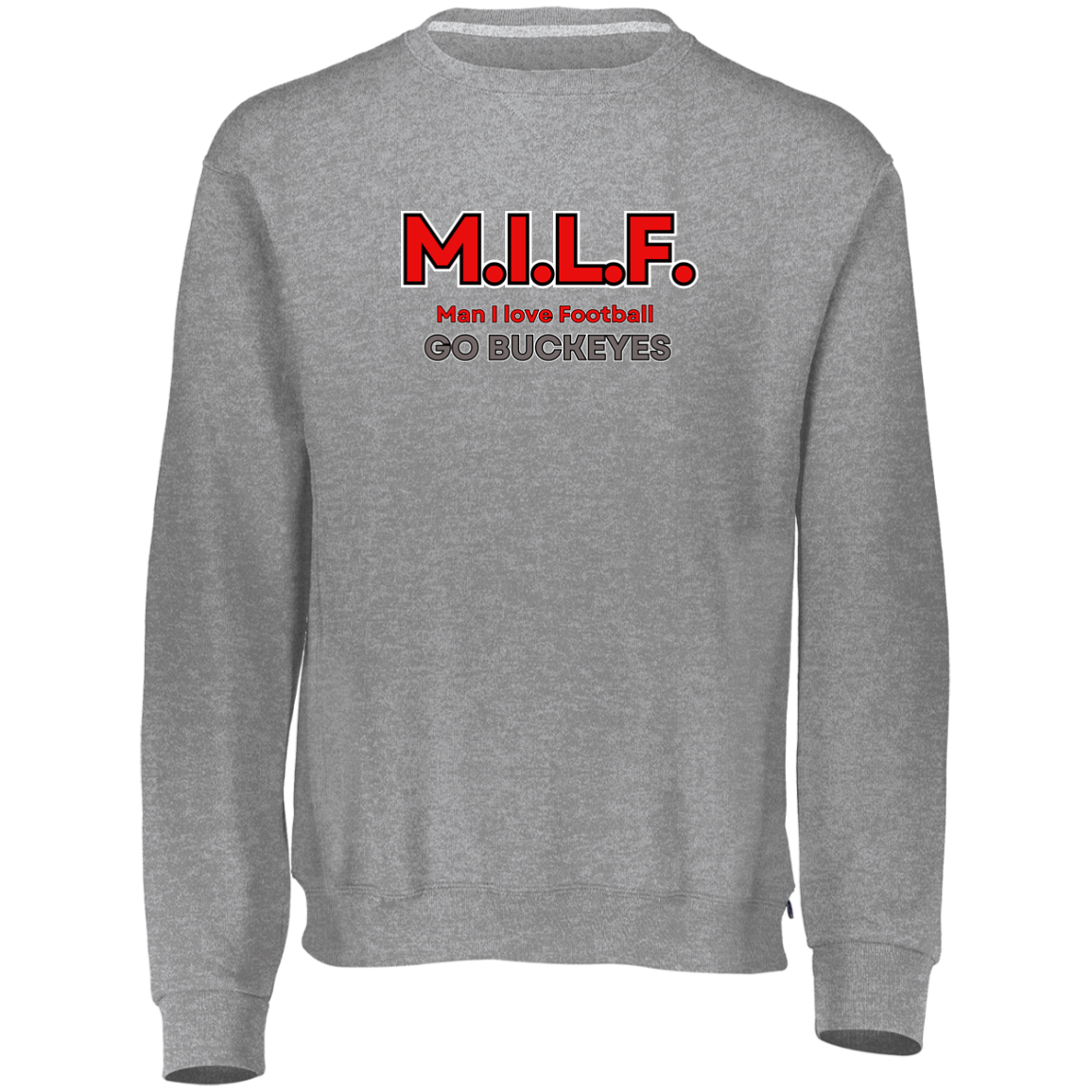 MILFS Ohio State Dri-Power Fleece Crewneck Sweatshirt