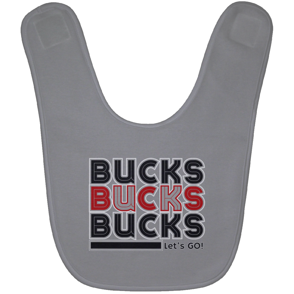 BUCKS Ohio State Baby Bib