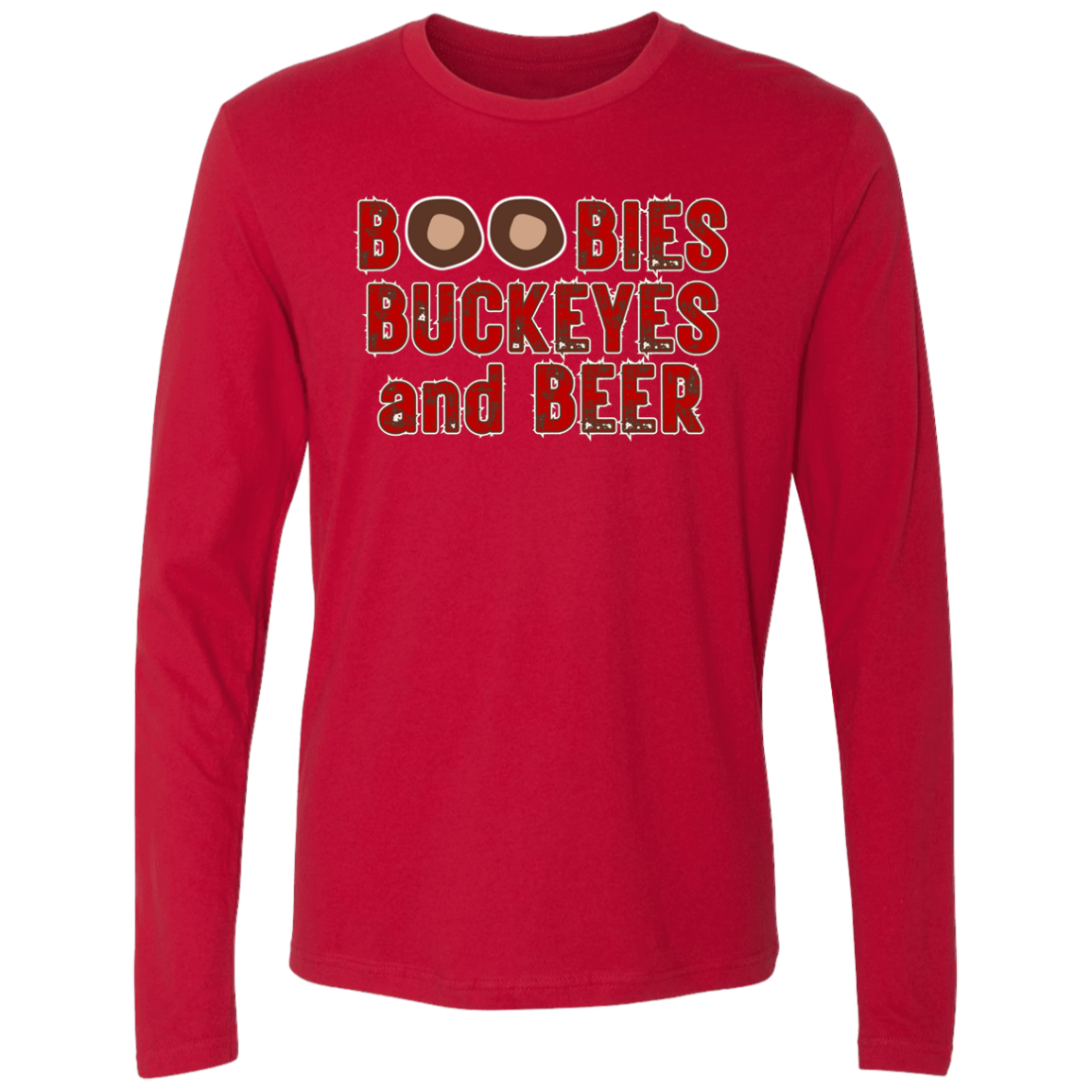 BOOBS Ohio State Men's Premium LS