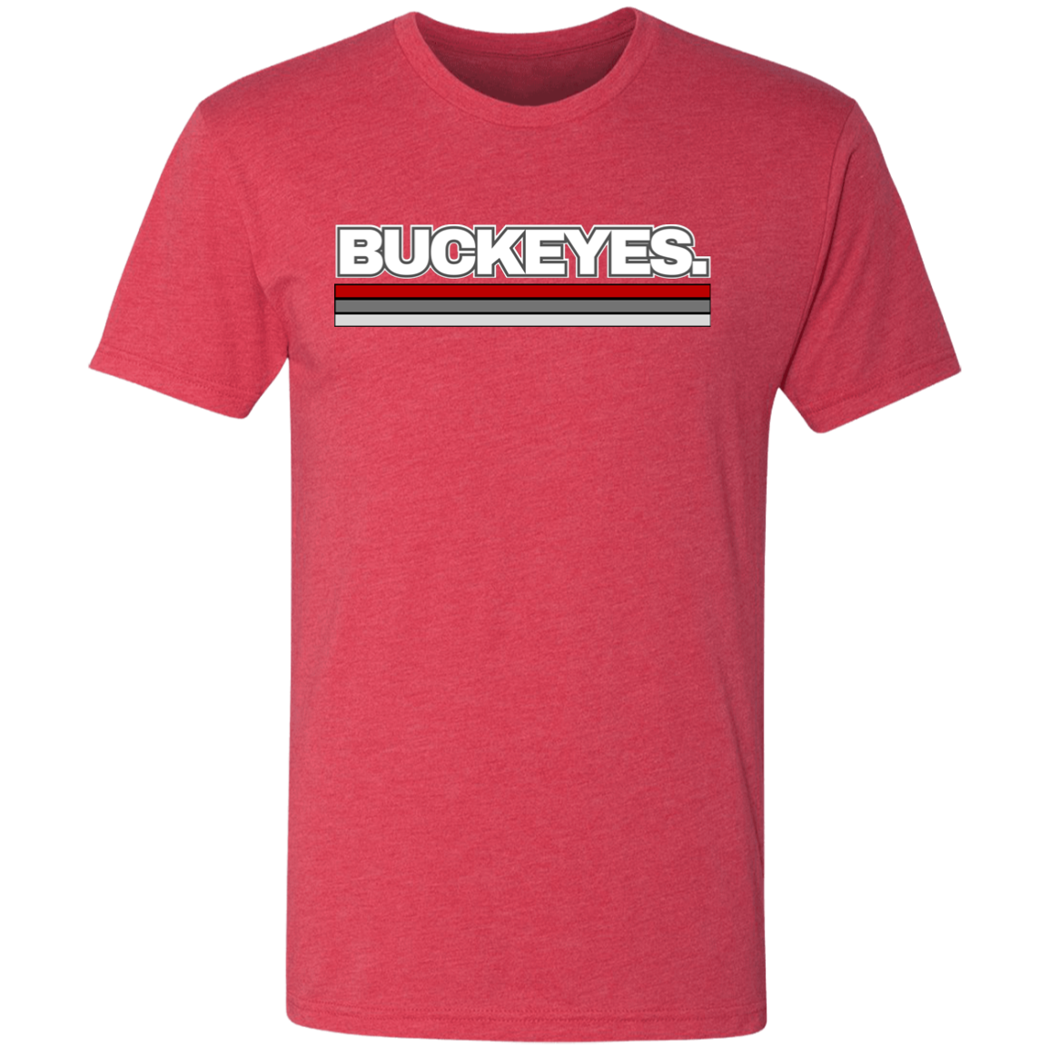 BUCKEYES. Ohio State Men's Triblend T-Shirt