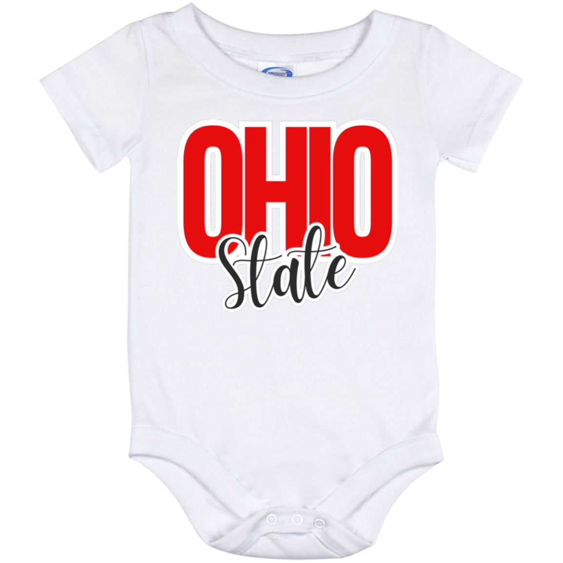 OSTATE Ohio State Baby Onesie 12 Month