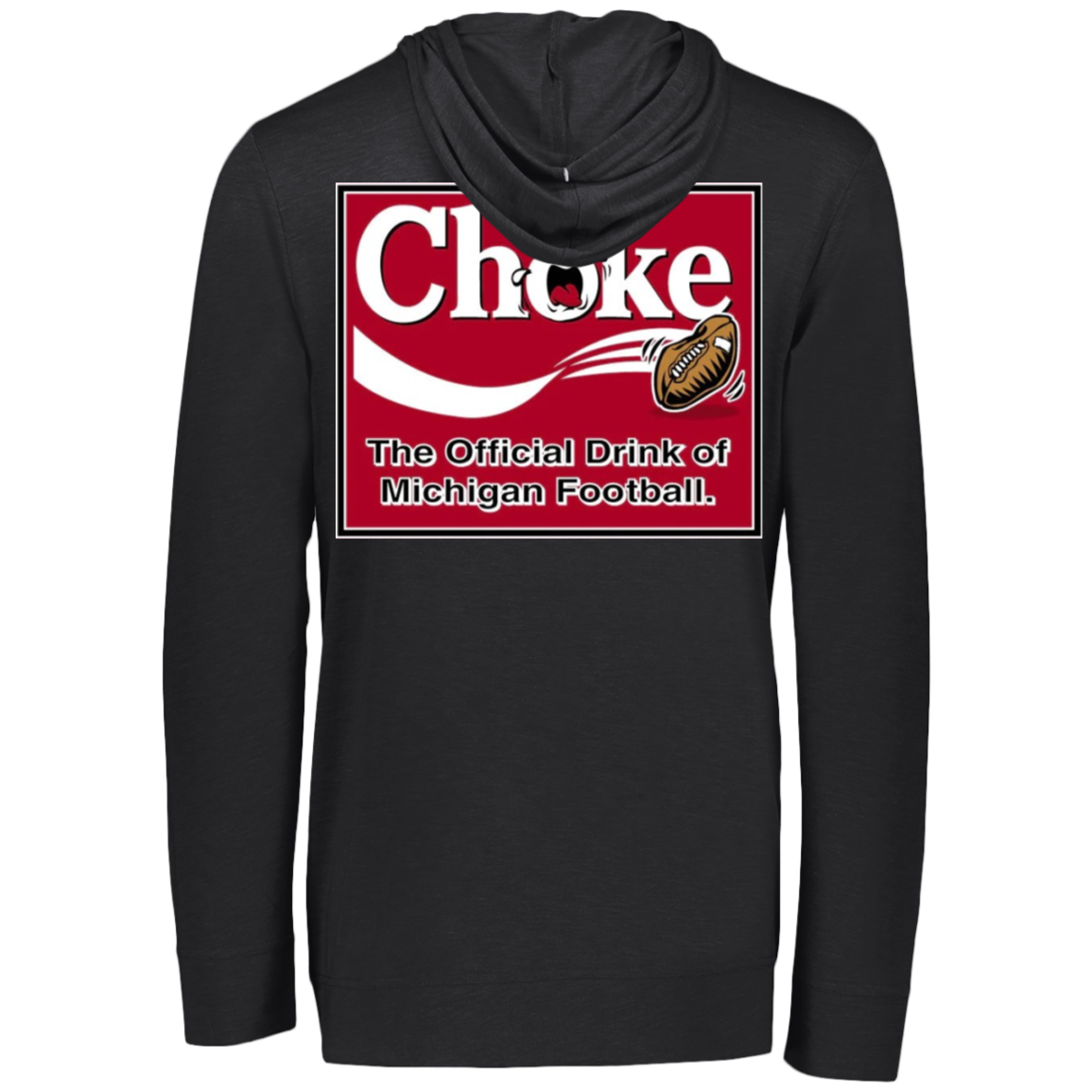 MICHIGAN CHOKE Ohio State Eco Triblend T-Shirt Hoodie