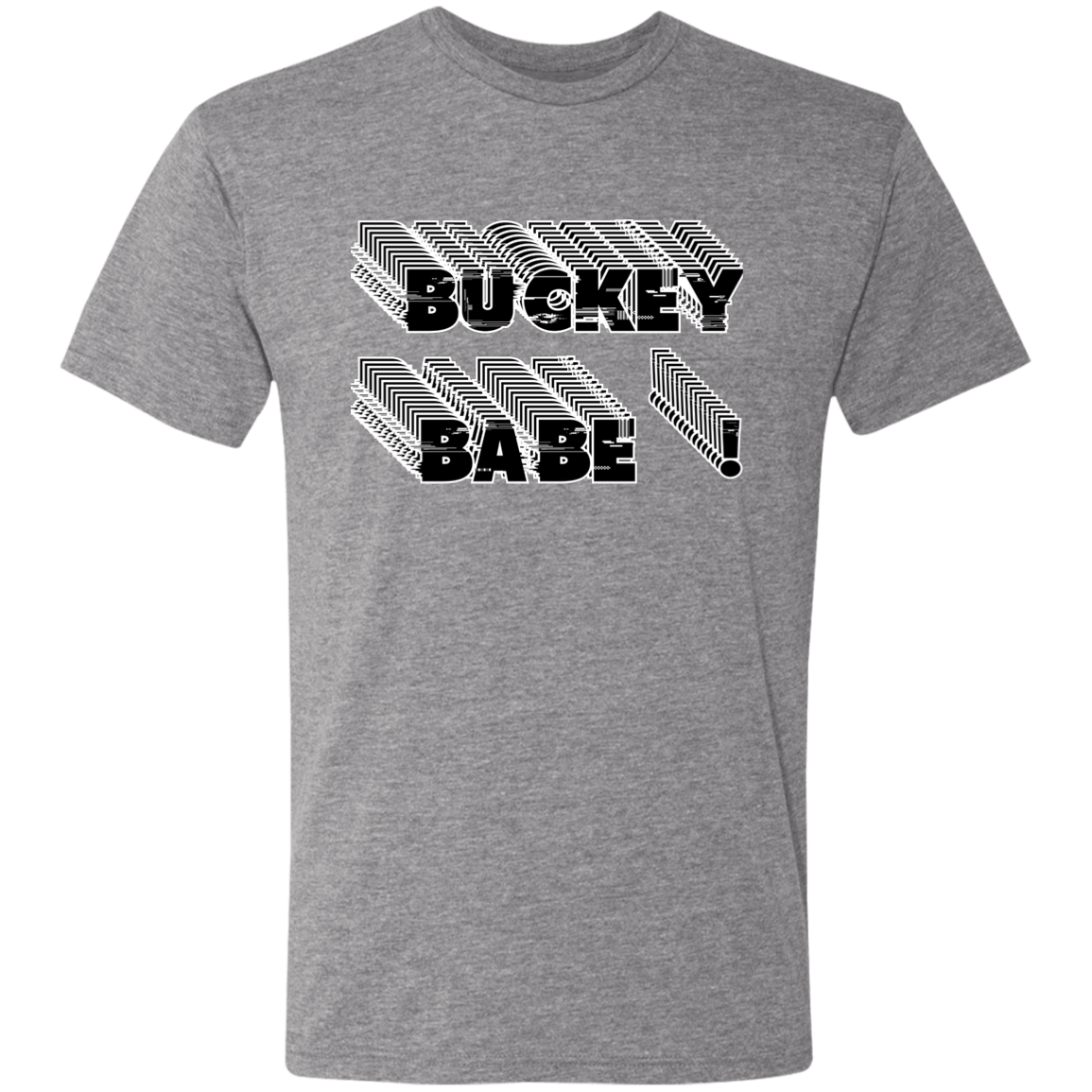 BUCKEYEBABE Ohio State Men's Triblend T-Shirt