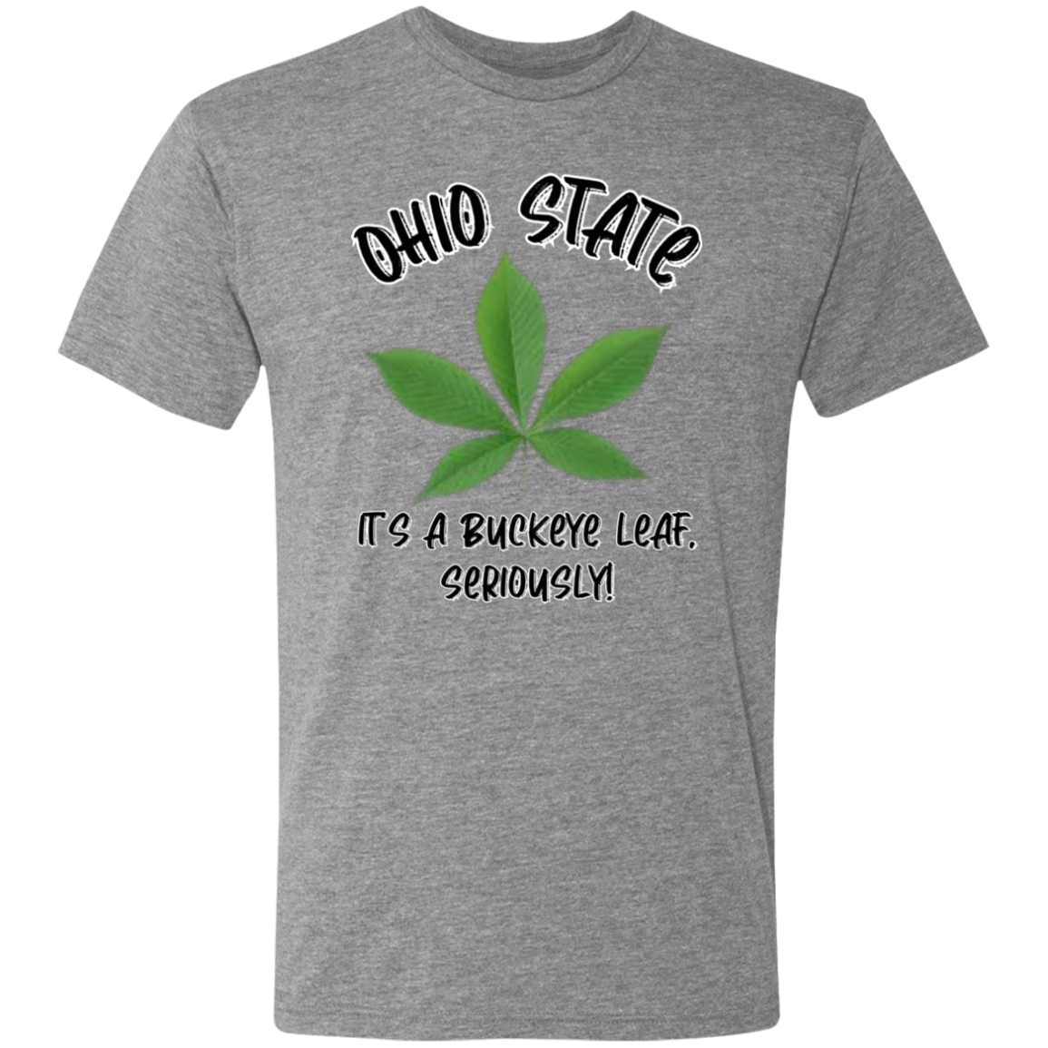 SERIOUSLY Ohio State Men's Triblend T-Shirt