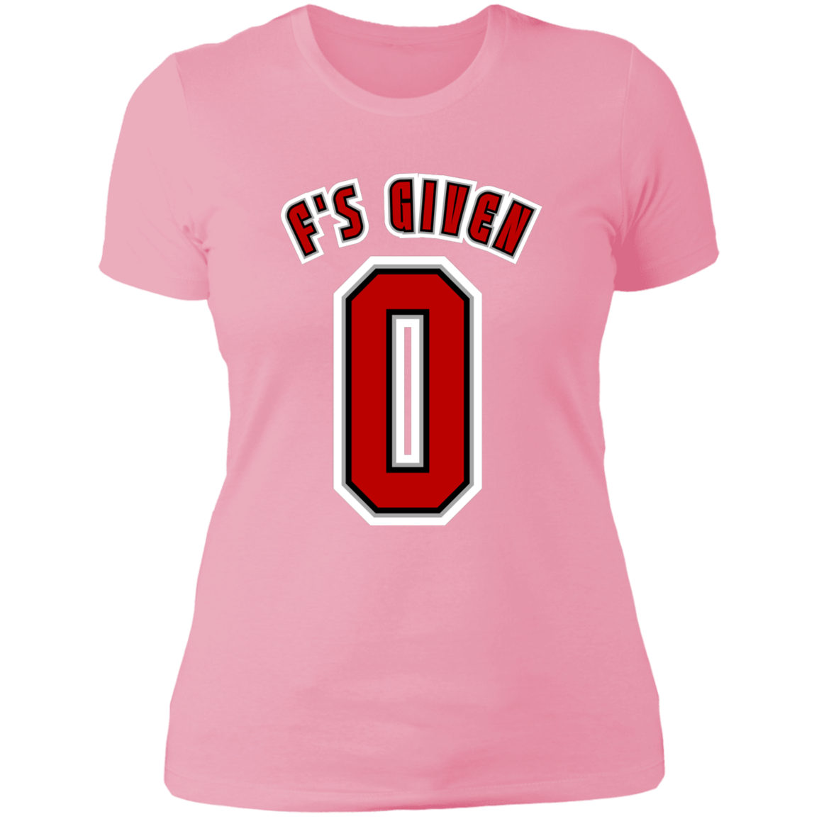 F'SGIVEN + SCHEDULE Ohio State Ladies' Boyfriend T-Shirt