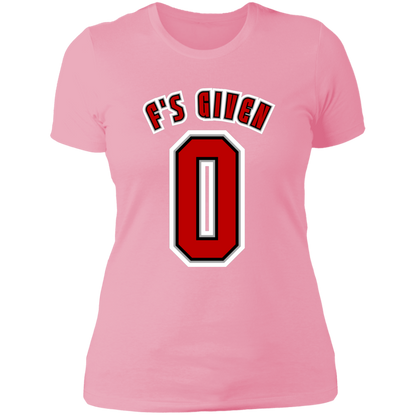 F'SGIVEN + SCHEDULE Ohio State Ladies' Boyfriend T-Shirt