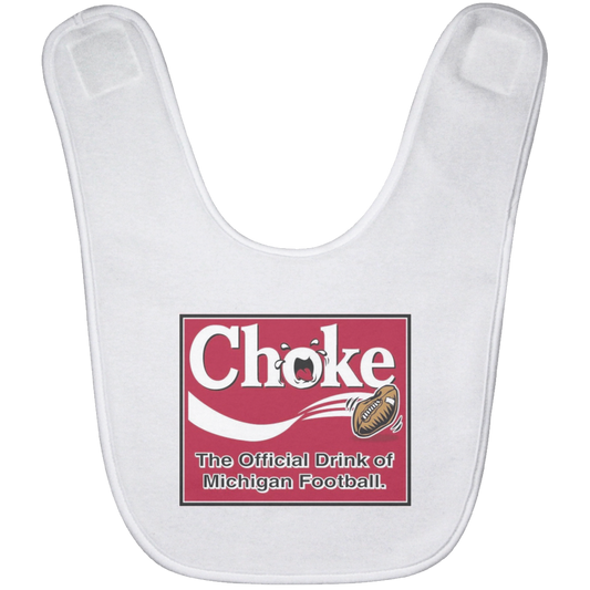 CHOKE Ohio State Baby Bib