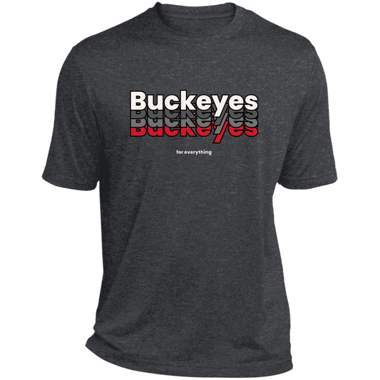 EVERYTHING Ohio State Heather Performance Tee