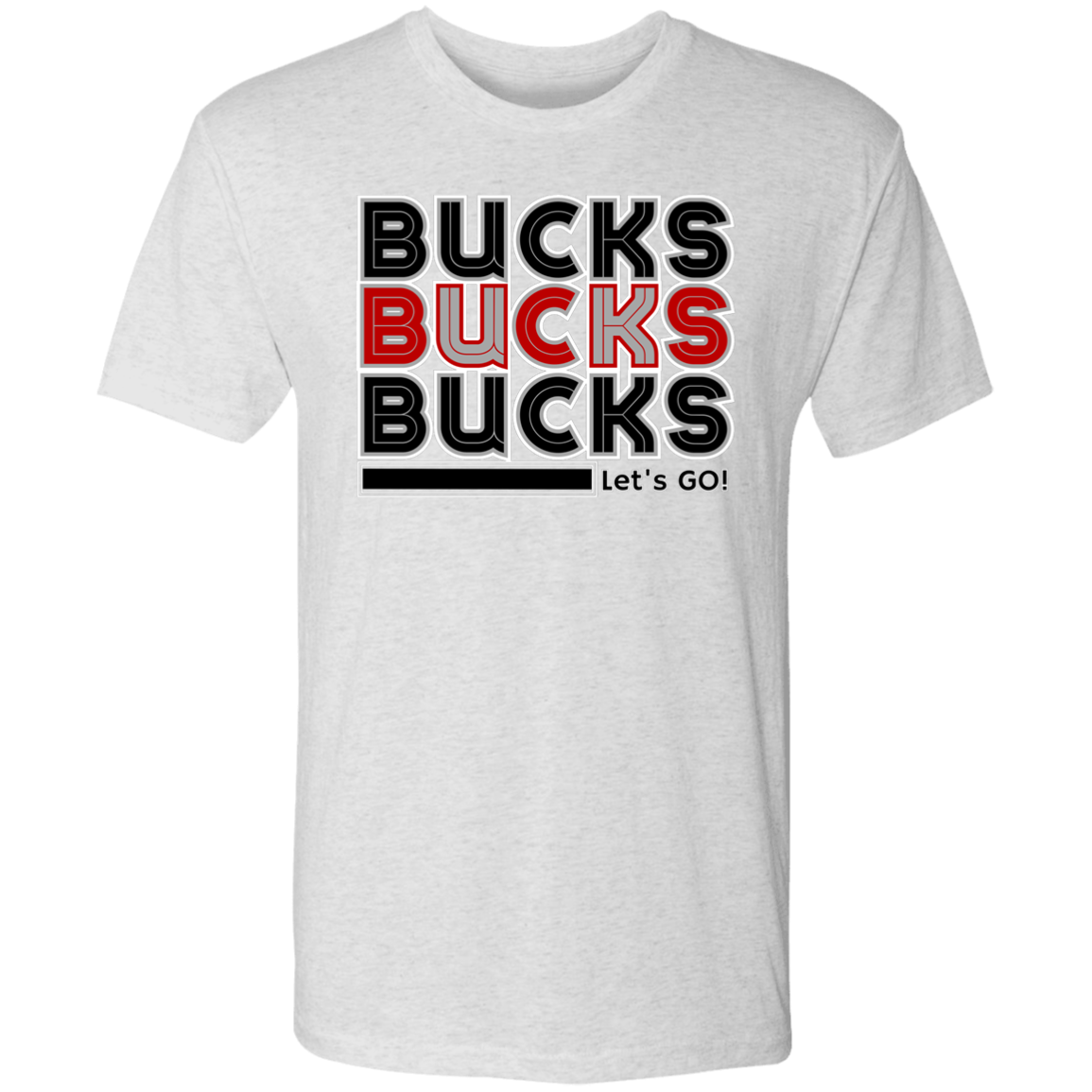 BUCKS Ohio State Men's Triblend T-Shirt