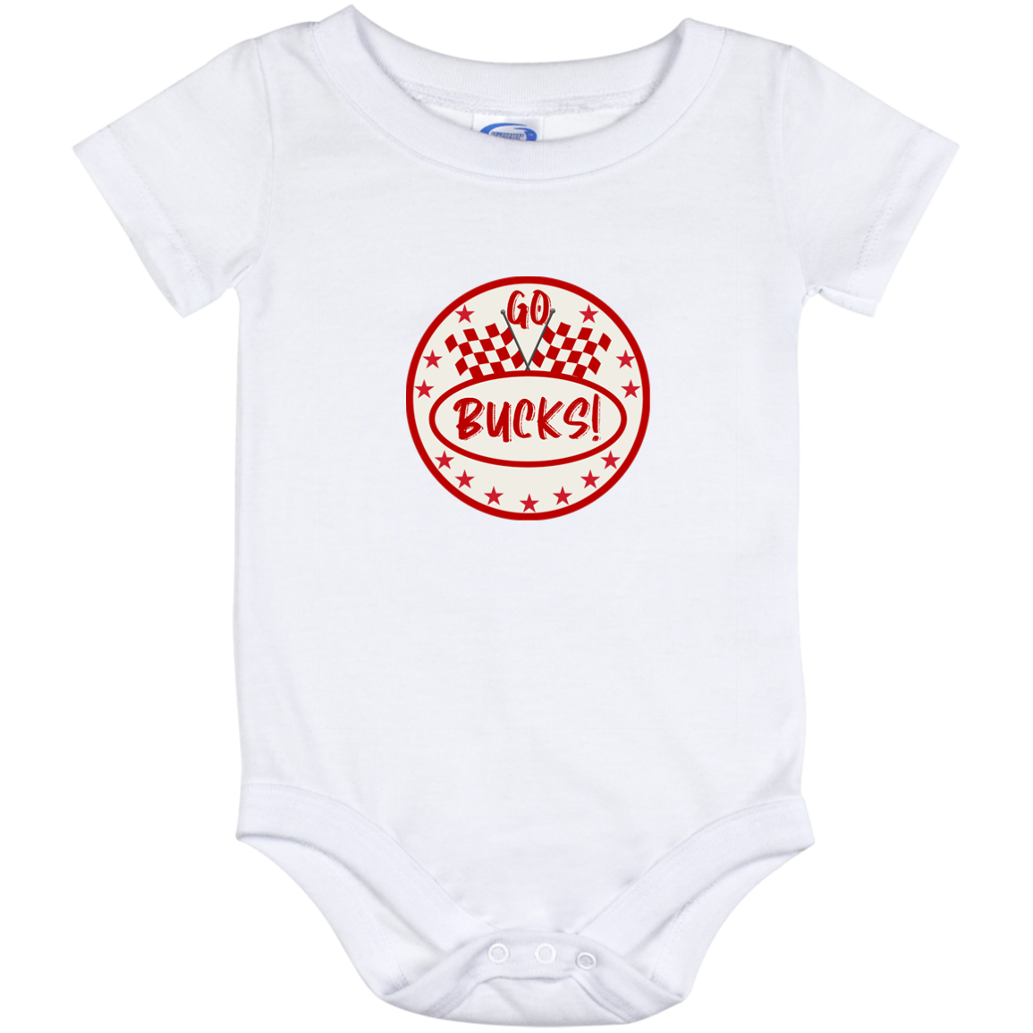 FINISH Ohio State Baby Onesie 12 Month