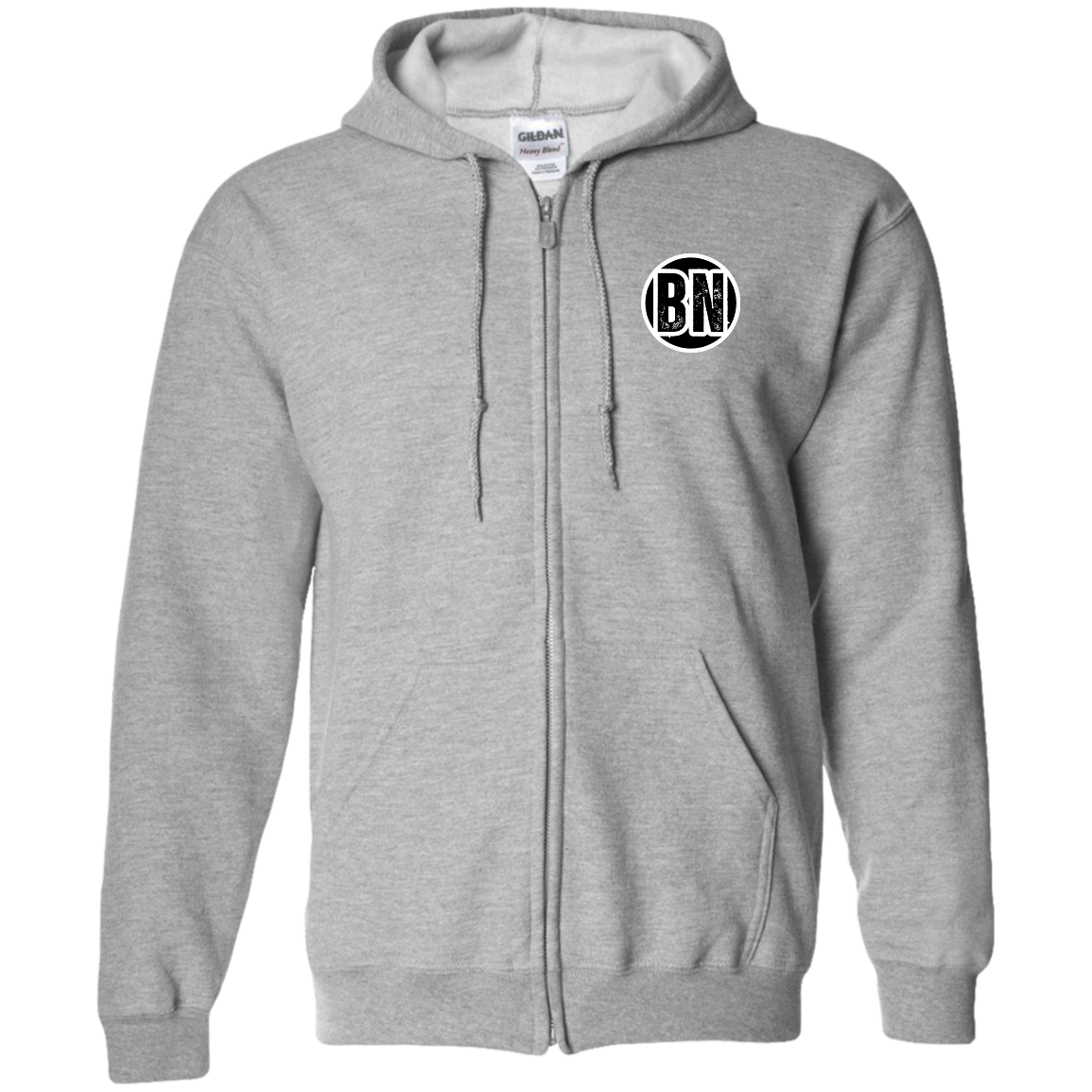 BNB Ohio State Zip Up Hooded Sweatshirt