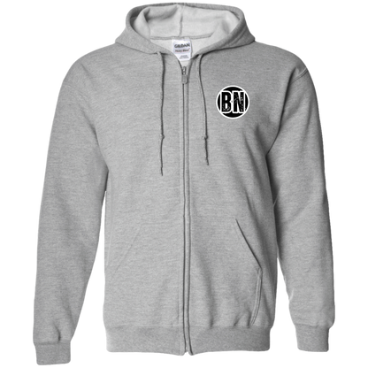 BNB Ohio State Zip Up Hooded Sweatshirt