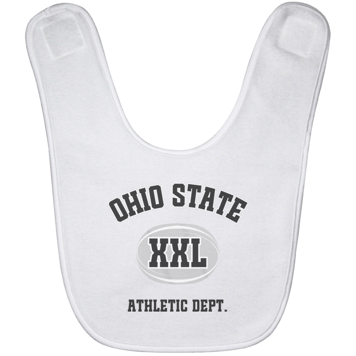 XXL Ohio State Baby Bib