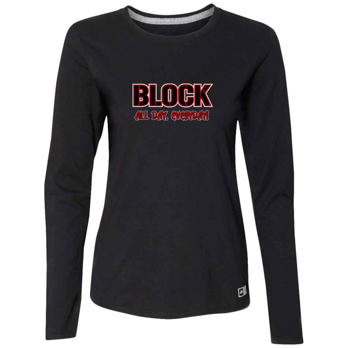 ALLDAY Ohio State Ladies’ Essential Dri-Power Long Sleeve Tee