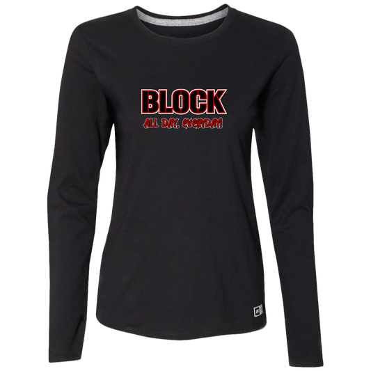 ALLDAY Ohio State Ladies’ Essential Dri-Power Long Sleeve Tee