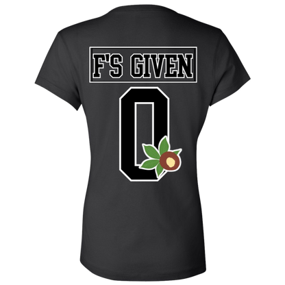 GIVEN'S Ohio State Ladies' Jersey V-Neck T-Shirt