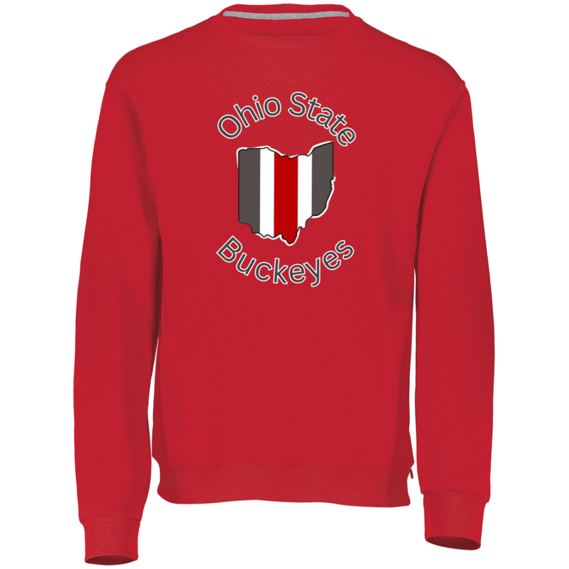 BUCKOHIO Ohio State Dri-Power Fleece Crewneck Sweatshirt