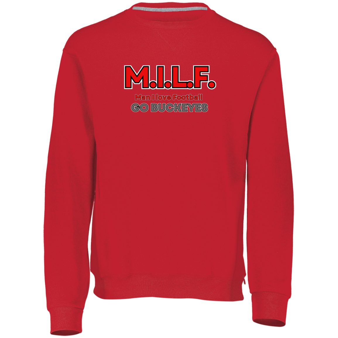 MILFS Ohio State Dri-Power Fleece Crewneck Sweatshirt