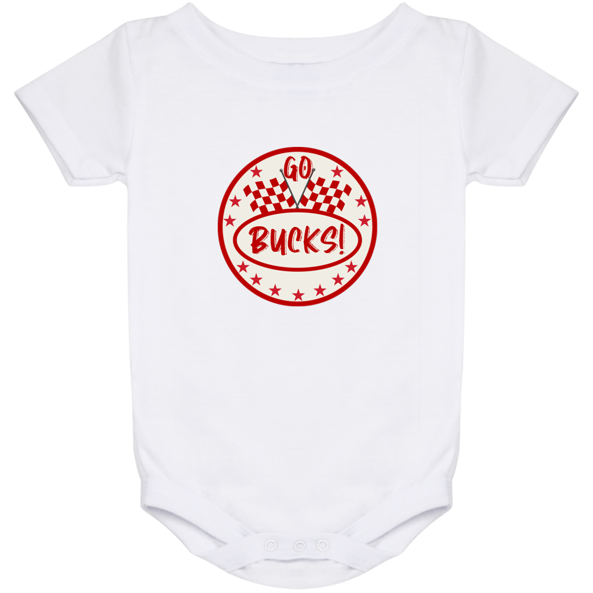 FINISH Ohio State Baby Onesie 24 Month